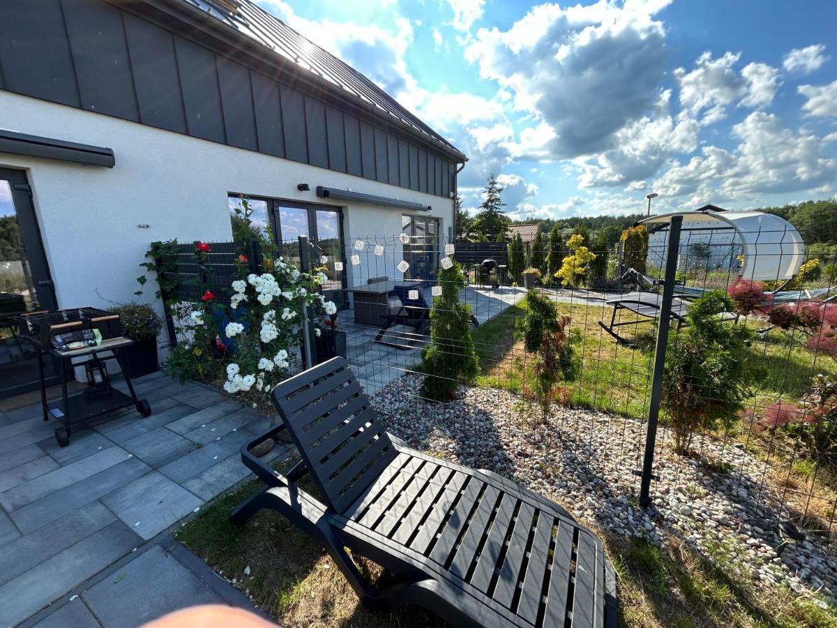 Ferienwohnung Koniec Swiata Nowa Stodola Mikołajki Exterior foto