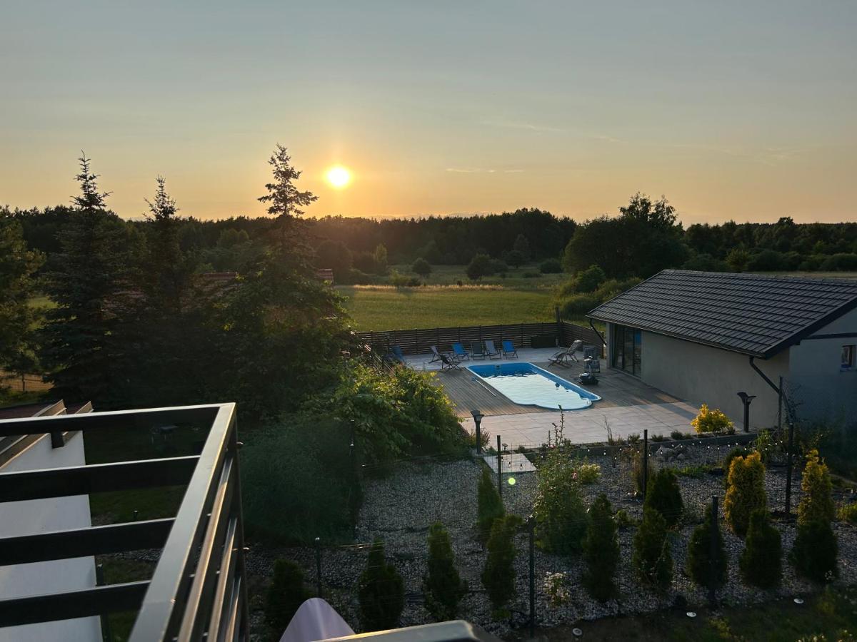 Ferienwohnung Koniec Swiata Nowa Stodola Mikołajki Exterior foto