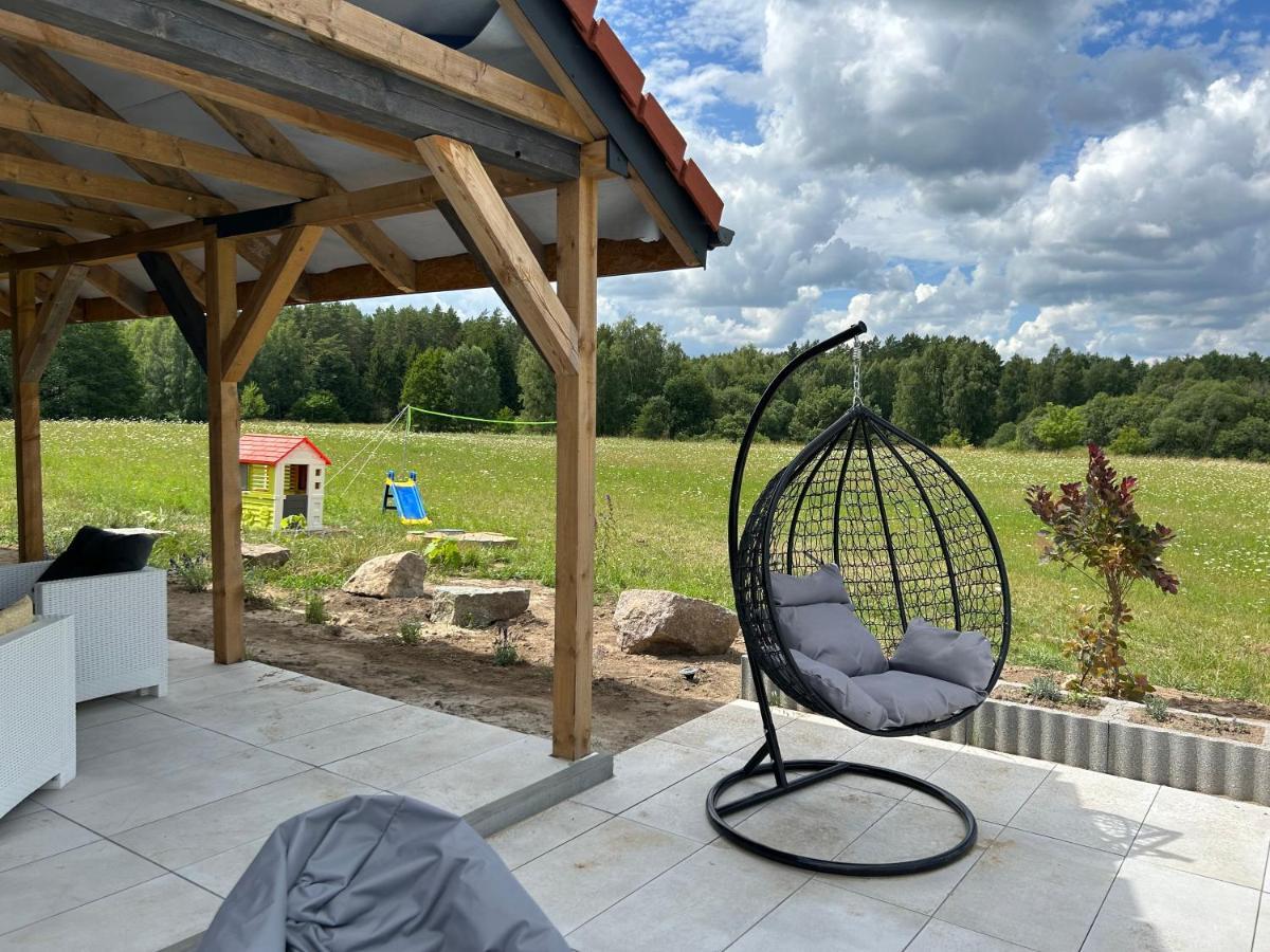 Ferienwohnung Koniec Swiata Nowa Stodola Mikołajki Exterior foto