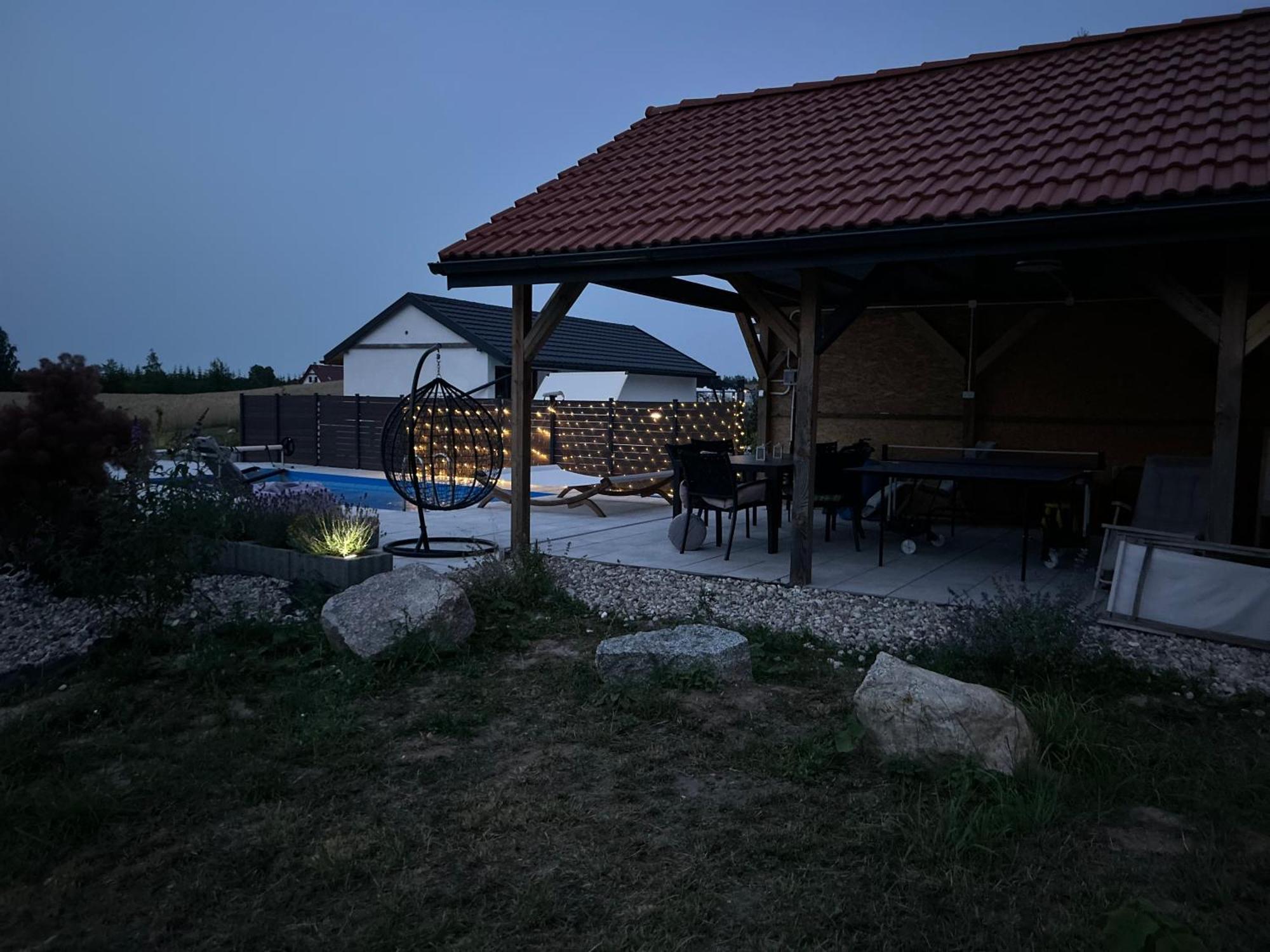 Ferienwohnung Koniec Swiata Nowa Stodola Mikołajki Exterior foto